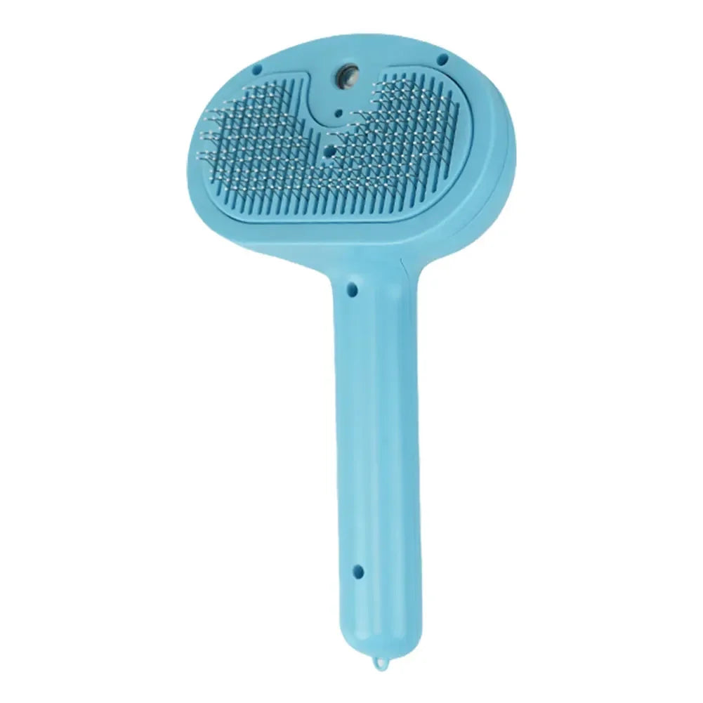 Self-cleaning Pet Hair Remove Comb, Multi-Function, Electric Spray Steam Brush