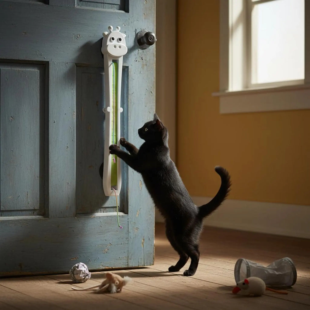 Automatic Flying String Cat Toy, Electronic, Promotes Exercise