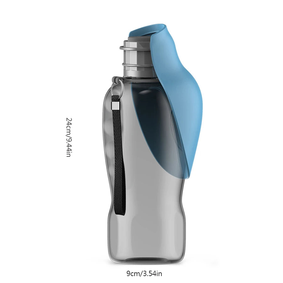 Pet Water Cup, Portable Dog Water Bottle, Outdoor Leaf-Shaped Foldable Water Bottle