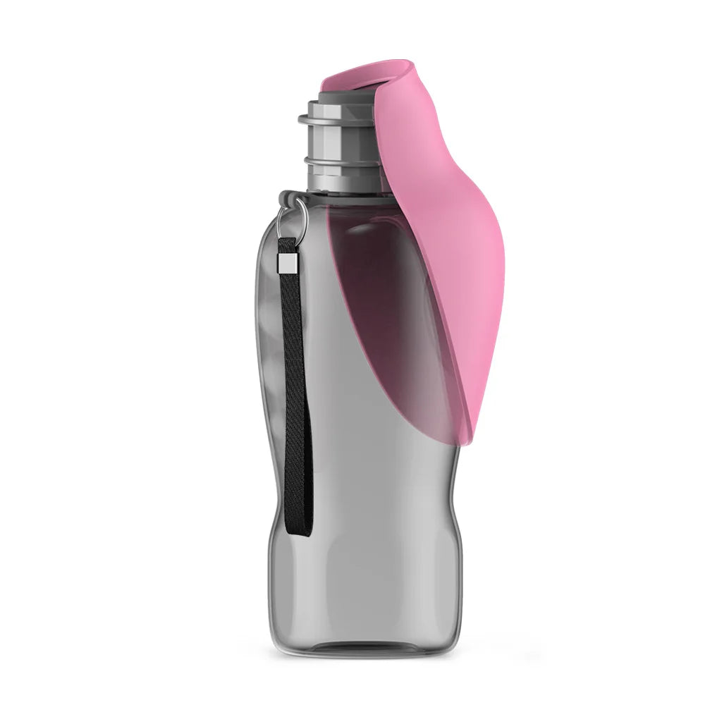 Pet Water Cup, Portable Dog Water Bottle, Outdoor Leaf-Shaped Foldable Water Bottle