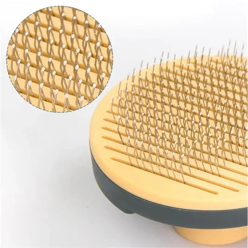 Self-cleaning Brush for Cats and Dogs, Grooming Tool, Removes Loose Tangled hair, Massage Comb
