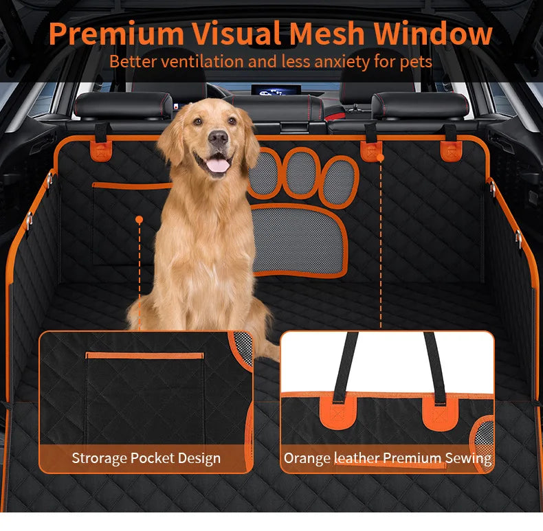 Dog Car Seat Cover, Pet Travel Carrier, Mattress, Picnic Mat, Waterproof, Seat Protector