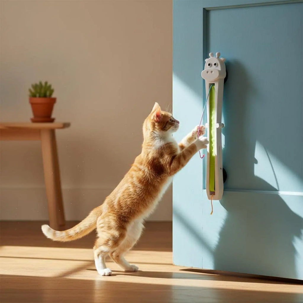 Automatic Flying String Cat Toy, Electronic, Promotes Exercise