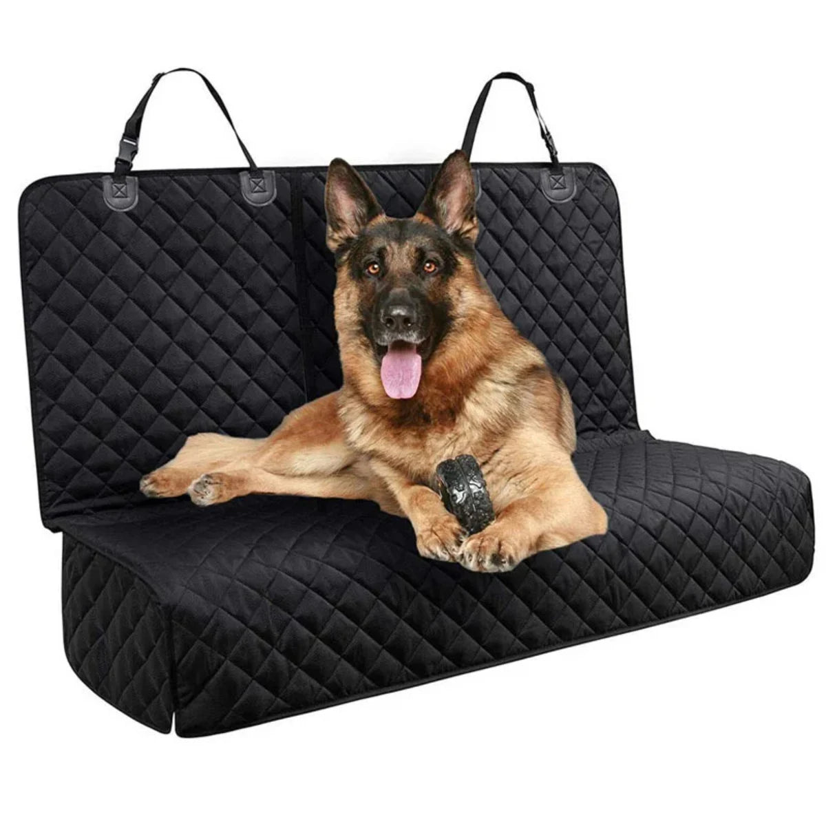 Dog Car Seat Cover, Pet Travel Carrier, Mattress Waterproof, Protector With Middle Seat Armrest For Dogs