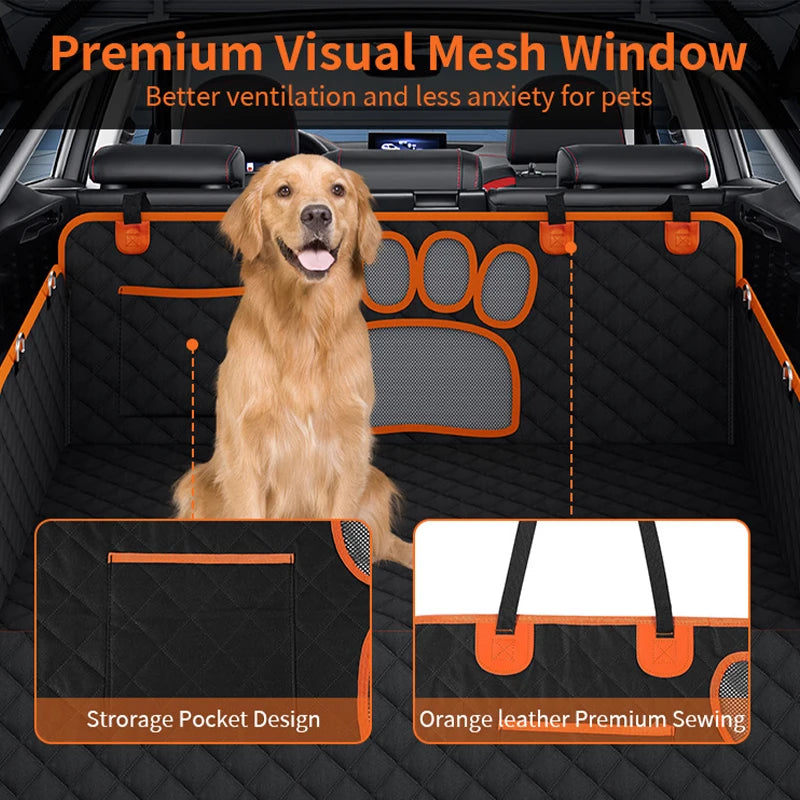 Dog Car Seat Cover, Pet Travel Carrier, Mattress, Picnic Mat, Waterproof, Seat Protector