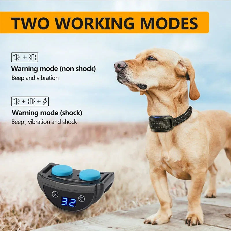 Pet Anti Bark Training Device  Automatic  Collar for Small  Dog