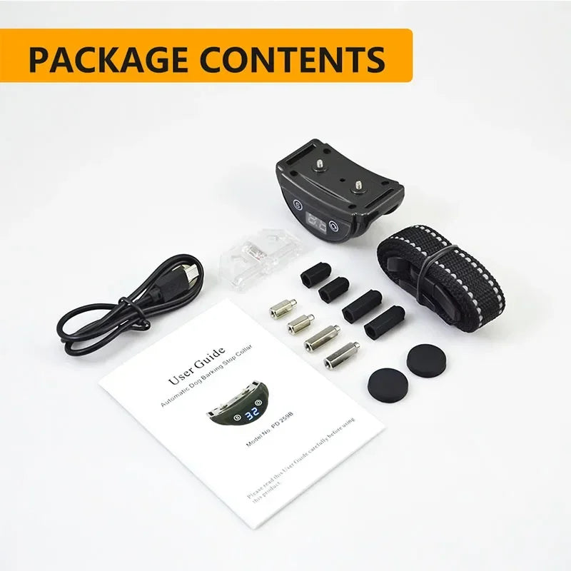 Pet Anti Bark Training Device  Automatic  Collar for Small  Dog