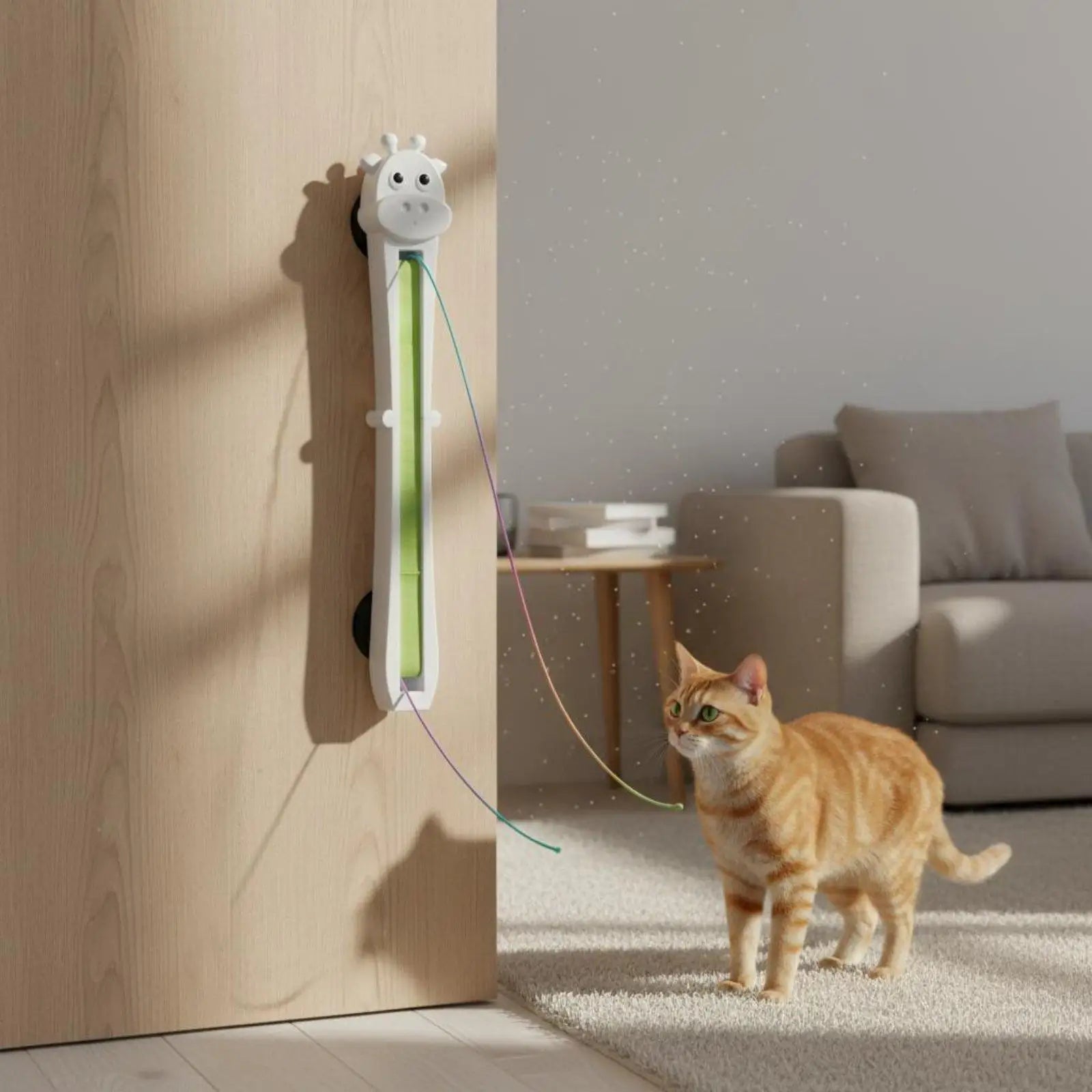 Automatic Flying String Cat Toy, Electronic, Promotes Exercise